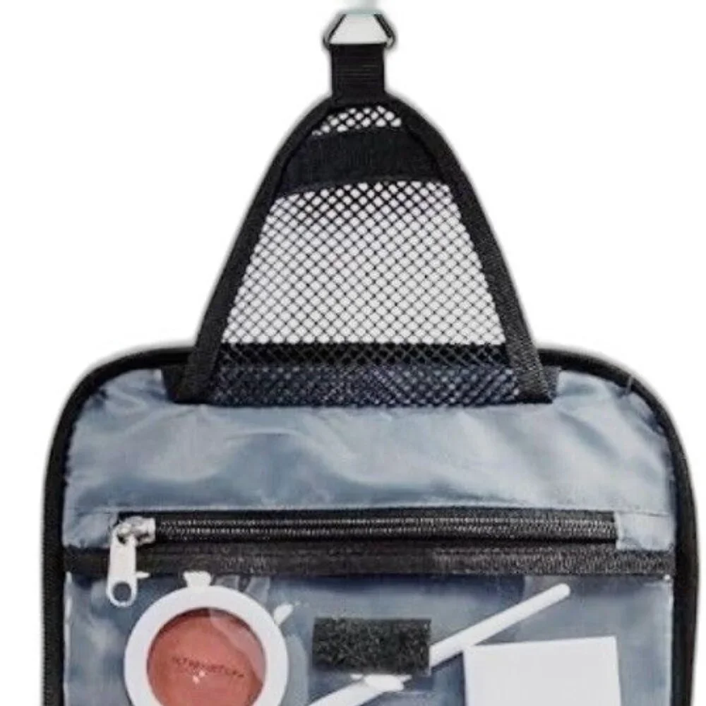 Northwestern Toiletry Travel Hanging NU Wildcats Black Travel Zipper Bag